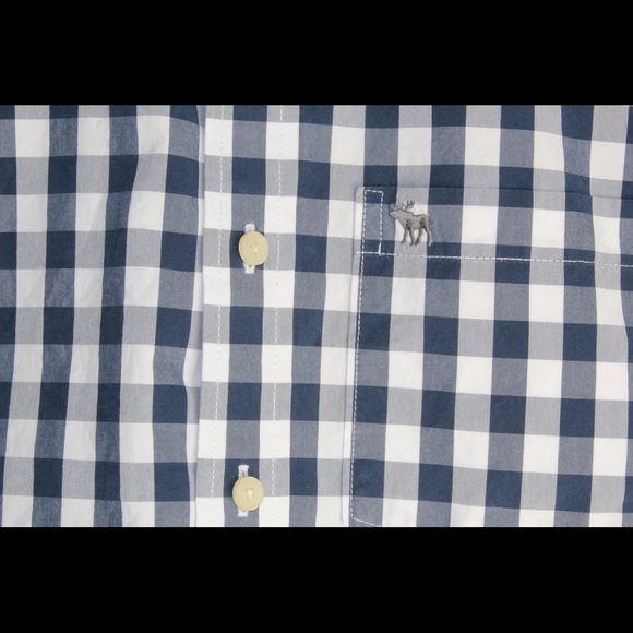 Abercrombie & Fitch Dress Shirt Long Sleeve - Picture 3 of 4